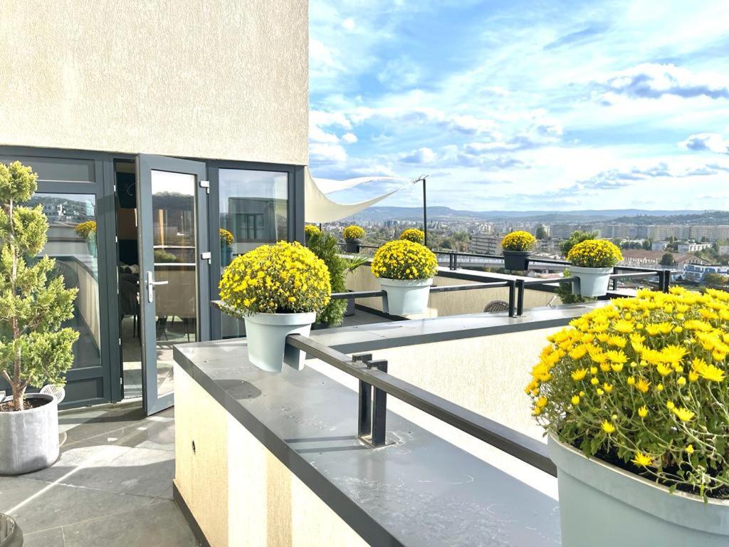 Apartmán Penthouse Exclusive View , Iasi Exteriér fotografie