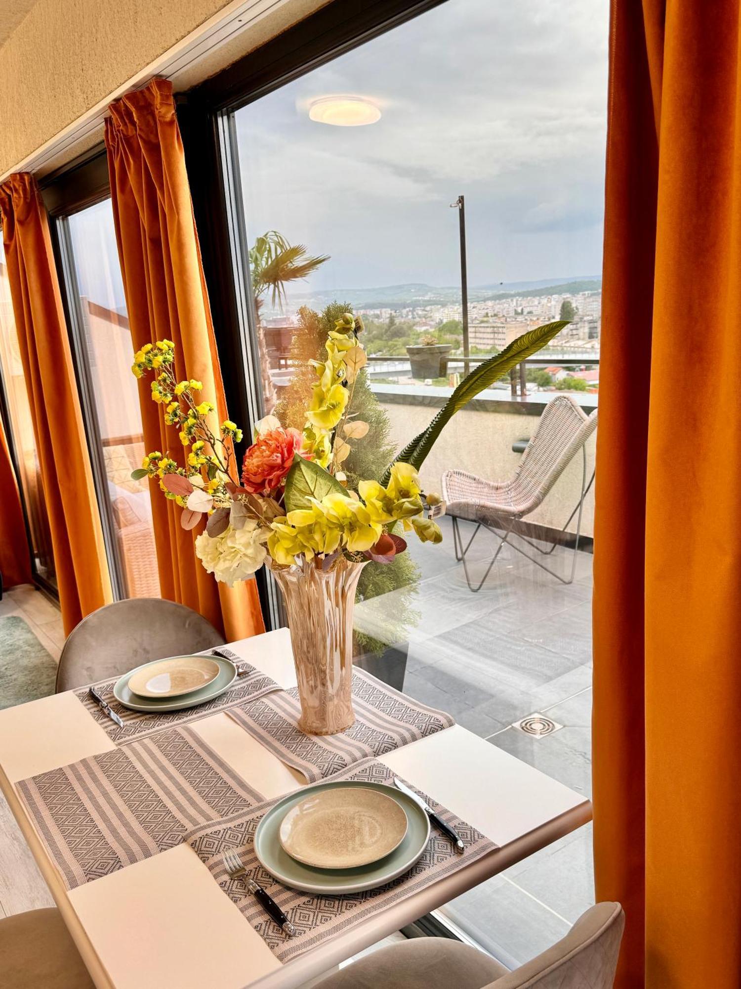 Apartmán Penthouse Exclusive View , Iasi Exteriér fotografie