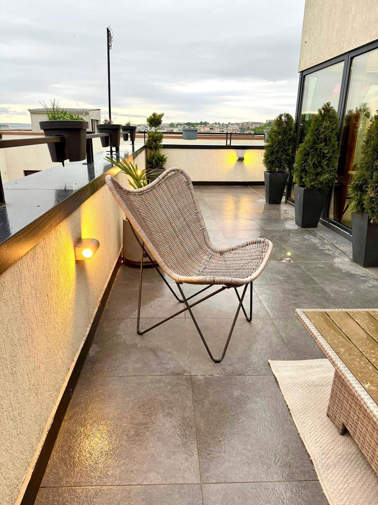 Apartmán Penthouse Exclusive View , Iasi Exteriér fotografie