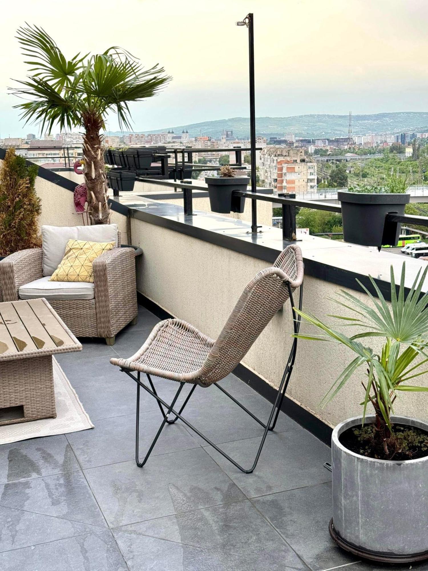 Apartmán Penthouse Exclusive View , Iasi Exteriér fotografie