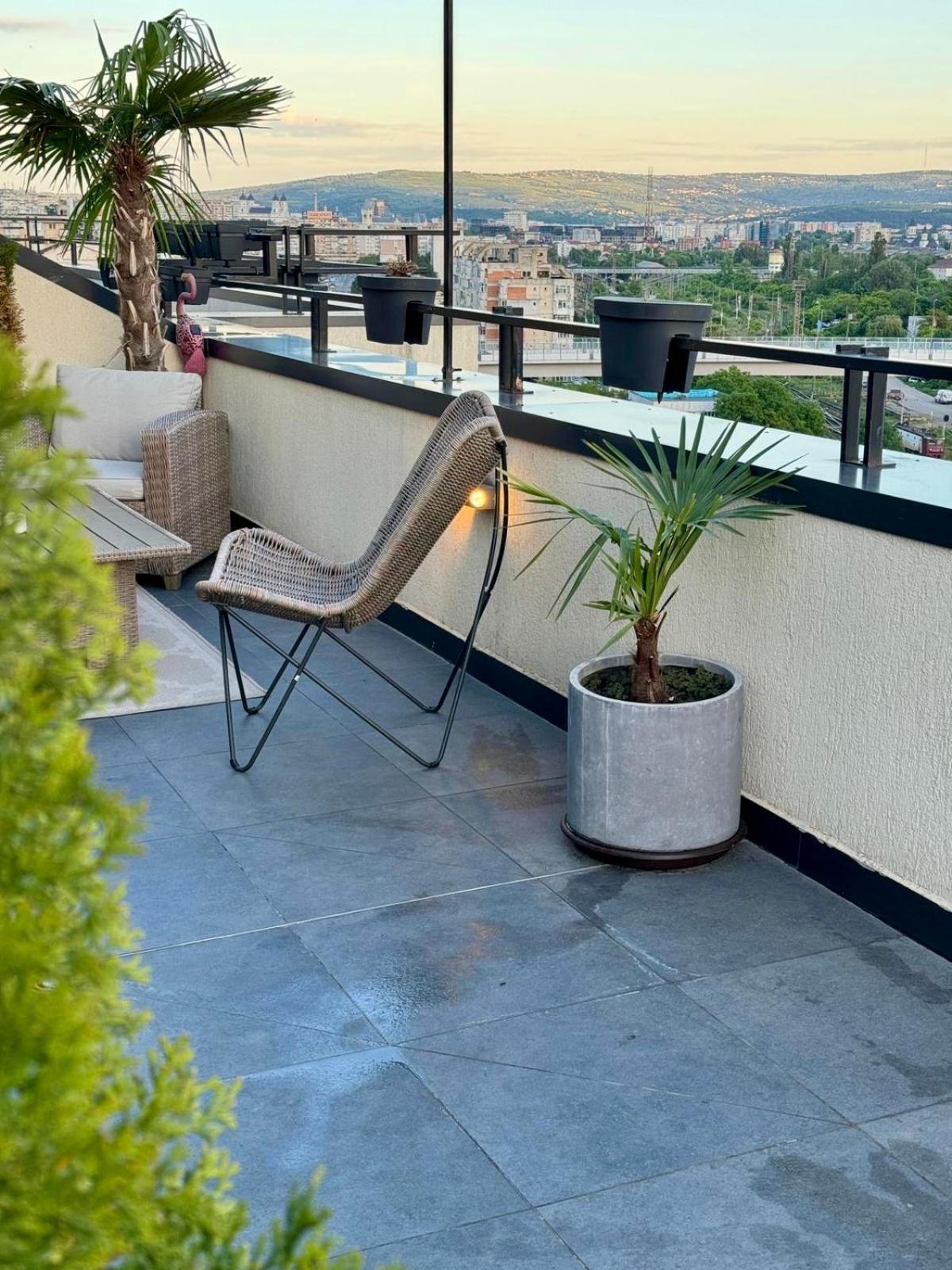 Apartmán Penthouse Exclusive View , Iasi Exteriér fotografie